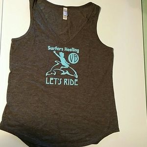 Surfers Healing Virginia Beach tank top medium